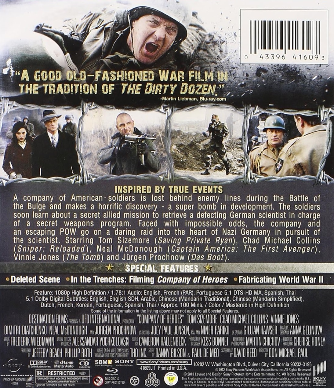 Company of Heroes (ej svensk text) (Blu-ray) - 2