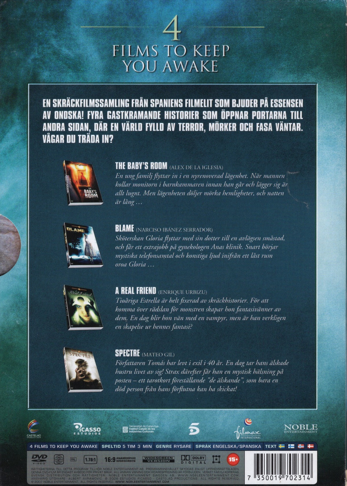 4 Films To Keep You Awake Box (Begagnad) - 2