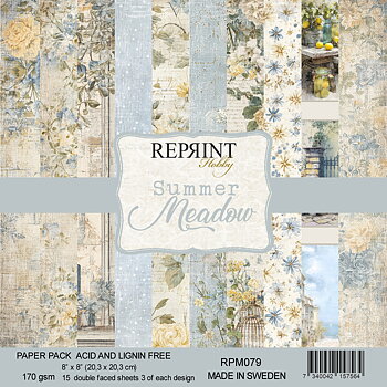 Paperpack Reprint - Summer Meadow  Collection -  8x8