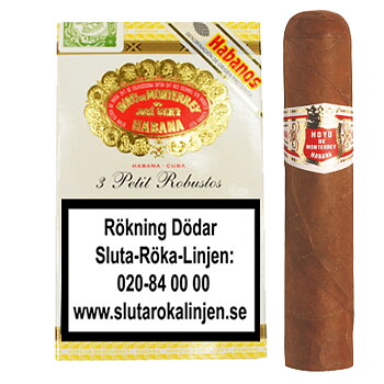 Hoyo De Monterrey Petit Robusto Ask 3 st