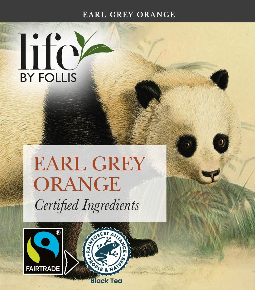 Life by Follis Earl Grey Orange Rainforest Fairtrade - Tepåsar 20-pack - 4
