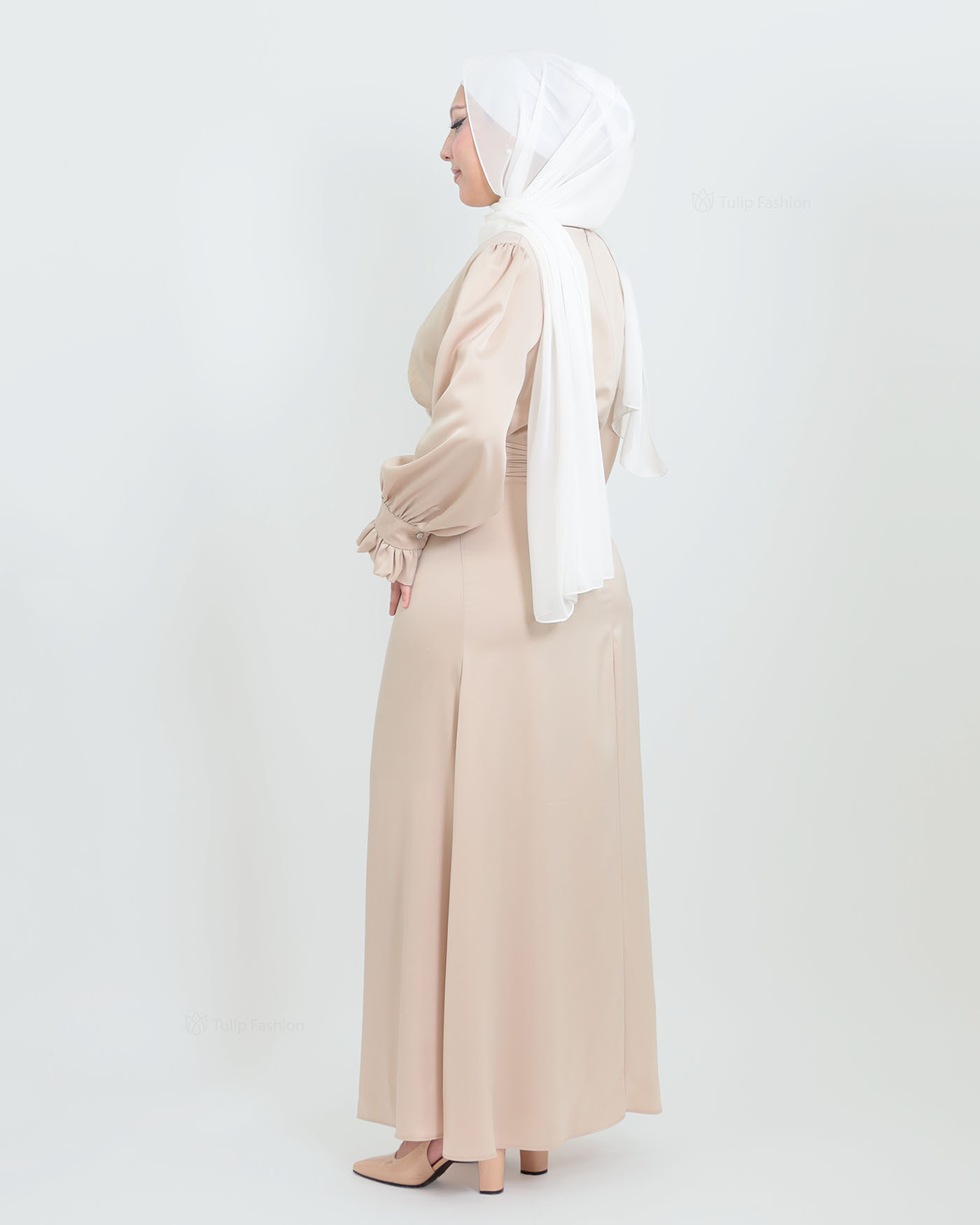 Party dress - Light Beige - 4