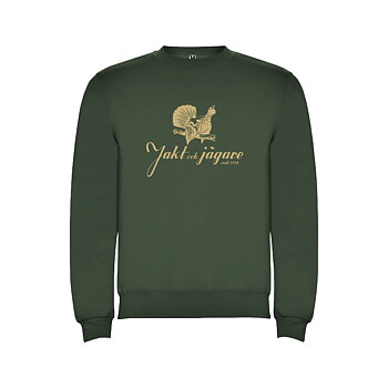 Collegetröja Jakt & Jägare grön
