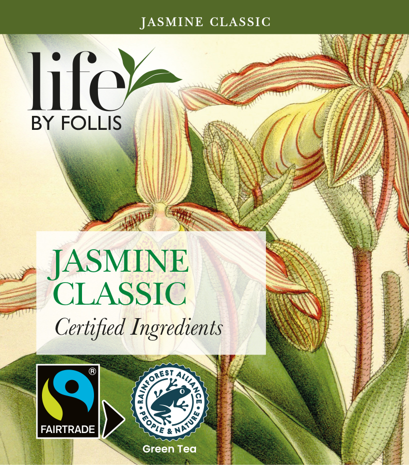 Life by Follis Jasmine Classic Rainforest Fairtrade - Tepåsar 20-pack - 4