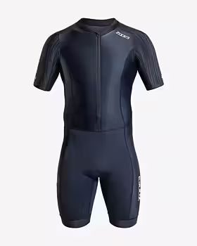 Zone3 Activate+ Short Sleeve Trisuit Men - Black