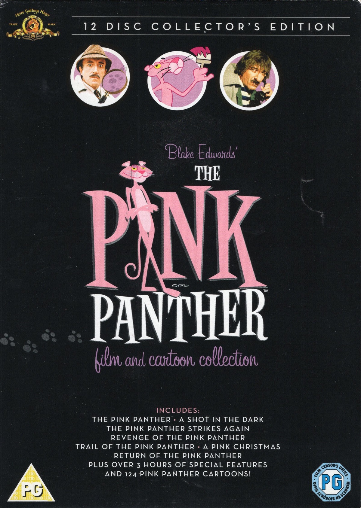 The Pink Panther Film And Cartoon Collection (ej svensk text på de tecknade filmerna) (Begagnad)