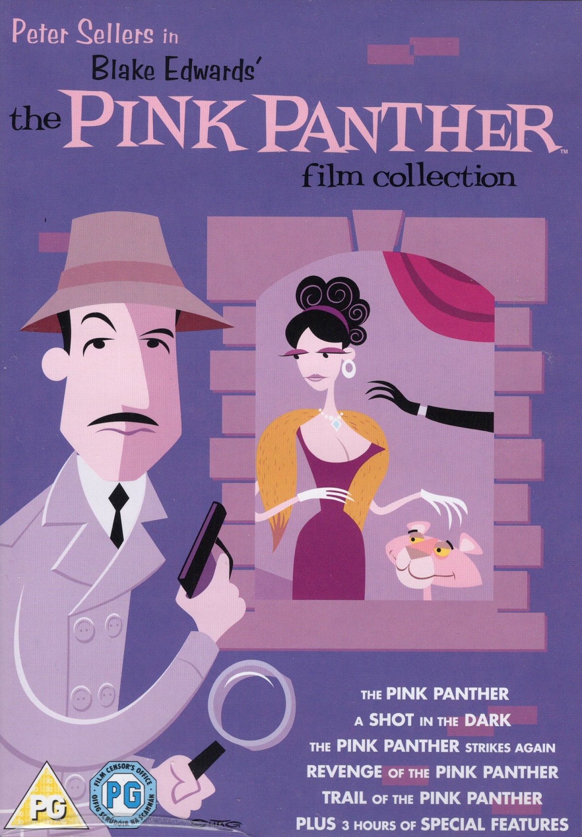 The Pink Panther Film And Cartoon Collection (ej svensk text på de tecknade filmerna) (Begagnad) - 3