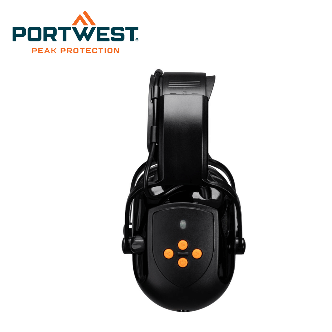 Kuulonsuojaimet Portwest Bluetooth Musta - 3