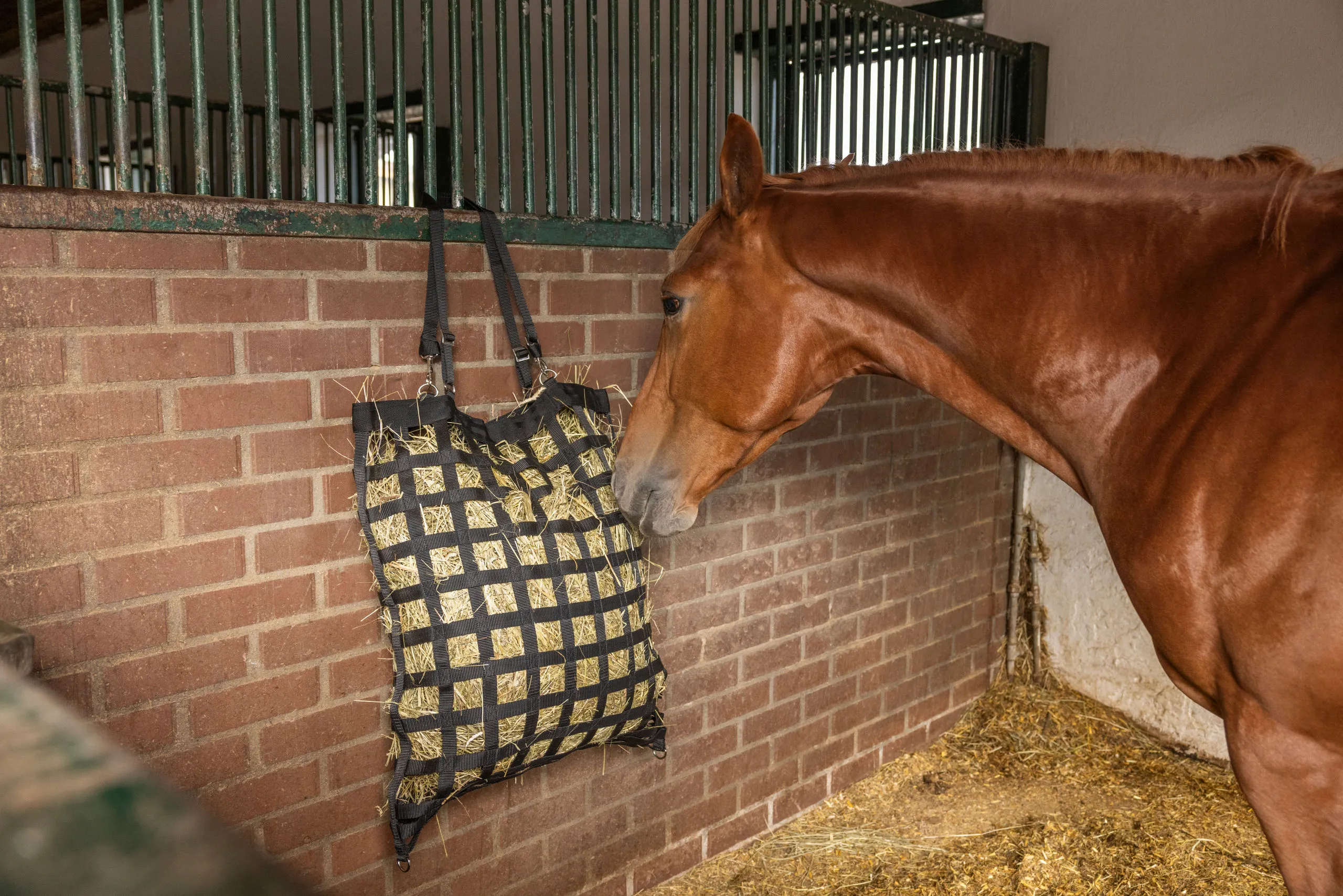 Hönät / Hay Bag för häst – Slow feeder, slitstark och spillsmart - 4