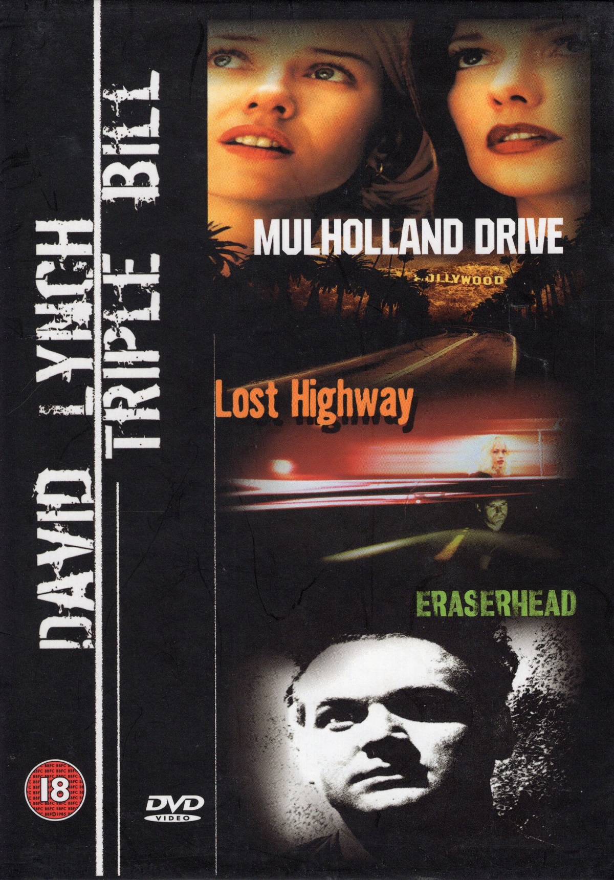David Lynch: Triple Bill Collection (ej svensk text) (Begagnad)