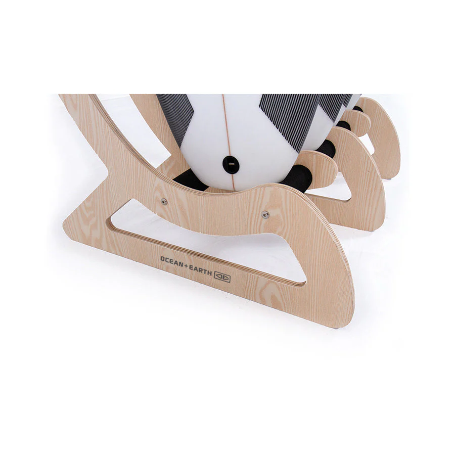 Ocean & Earth Timber Free Standing Rack Förvaring för Surfbrädor - 5