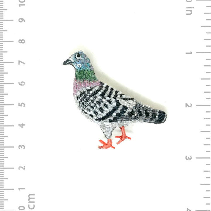 Brosch Homing Pigeon, Trovelore - 2
