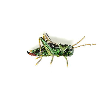 Brosch Two Stripped Grasshopper, Trovelore