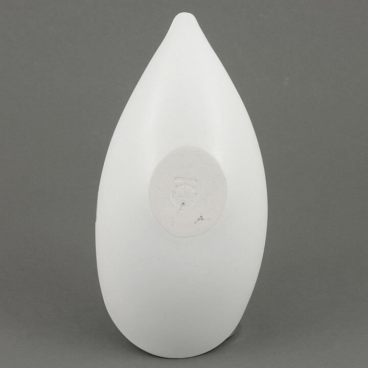 スティグ・リンドべリ Vecklaシリーズ  曲線美の白いボウル Bowl 1950年  18cm (4)