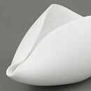 スティグ・リンドべリ Vecklaシリーズ  曲線美の白いボウル Bowl 1950年  18cm (4)