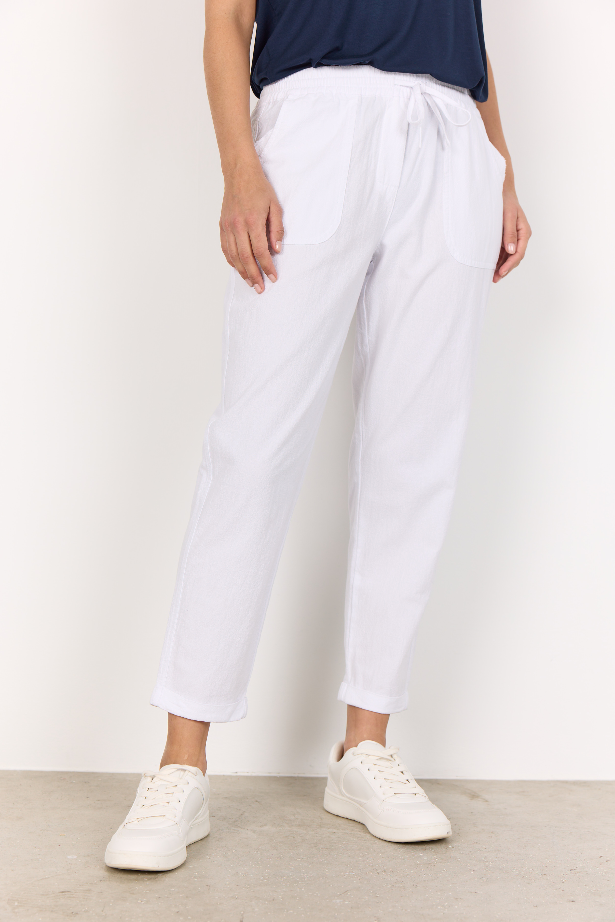  SC-Cissie 10-C Vit Bomullsbyxa