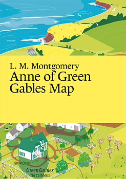Literary Maps : L M Montgomery Anne of Green Gables - Litterär karta för din läsning!