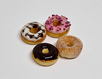 Donuts, 4 different ones -Sandra Vikström