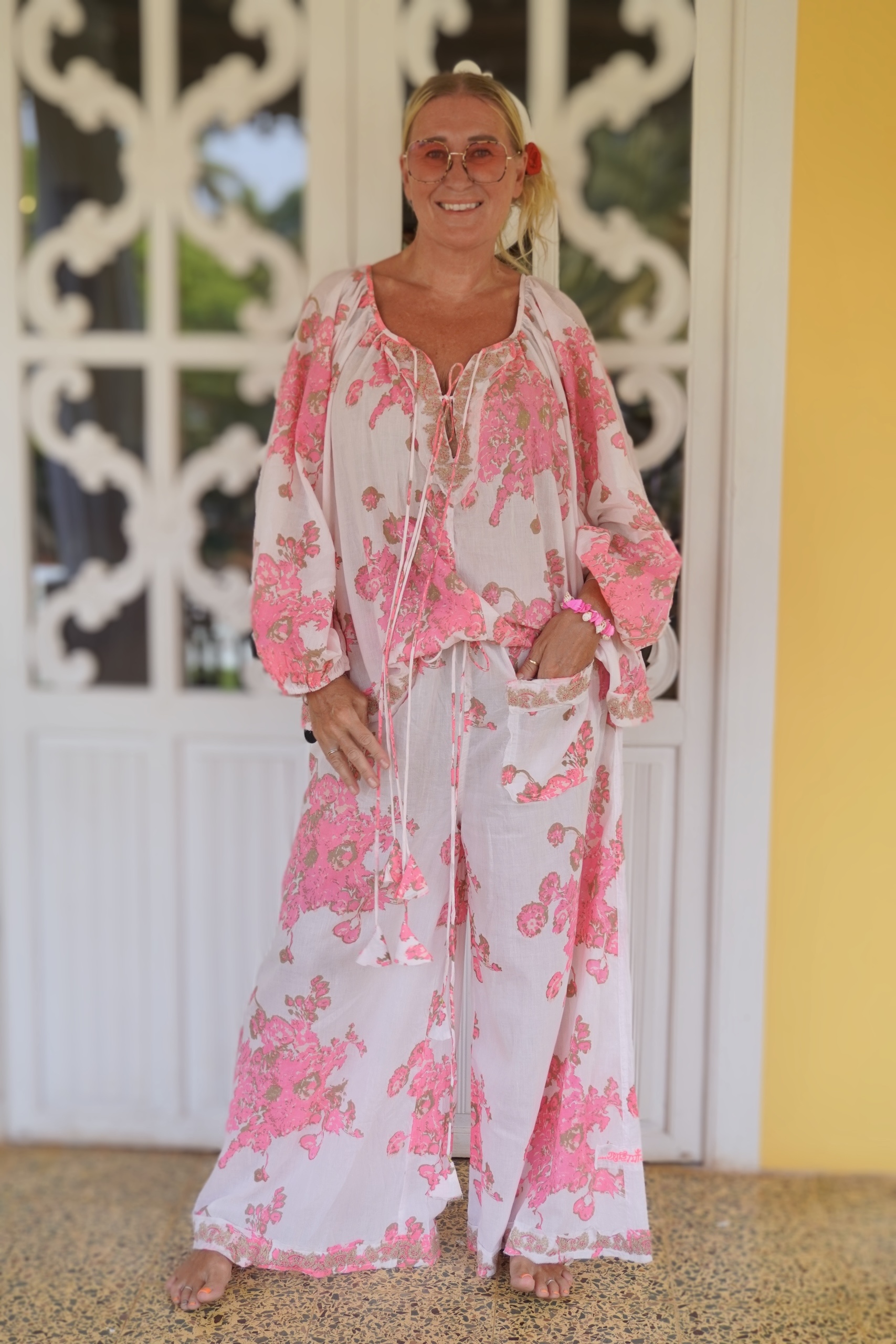 CARA MIA COTTON TOP PINK BUNCH  - 7
