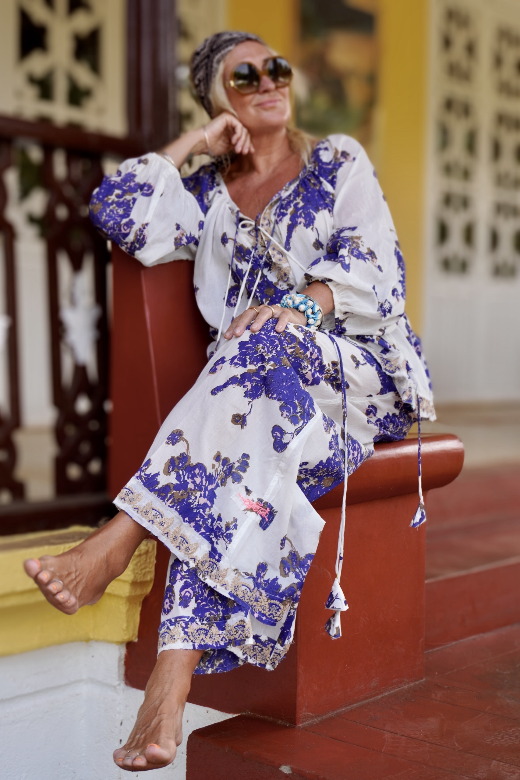 CARA MIA COTTON TOP INDIGO  BUNCH  - 3