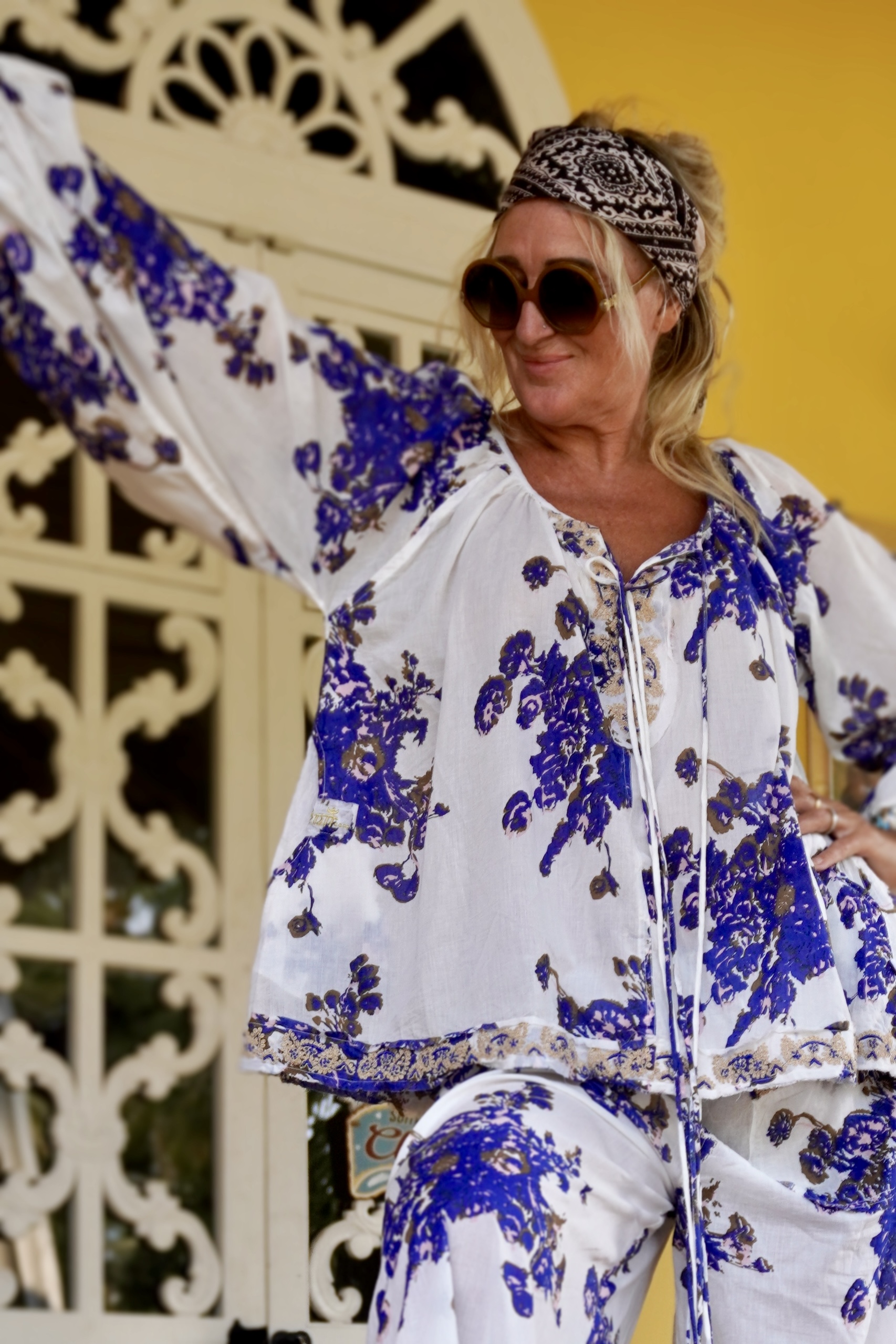 CARA MIA COTTON TOP INDIGO  BUNCH  - 4