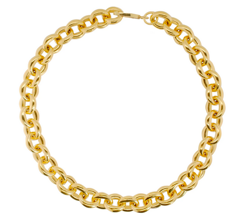 Chunky Chain Halsband, Guld