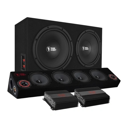 Bass Habit PL212 med SPL64 och slutsteg, raggarpaket