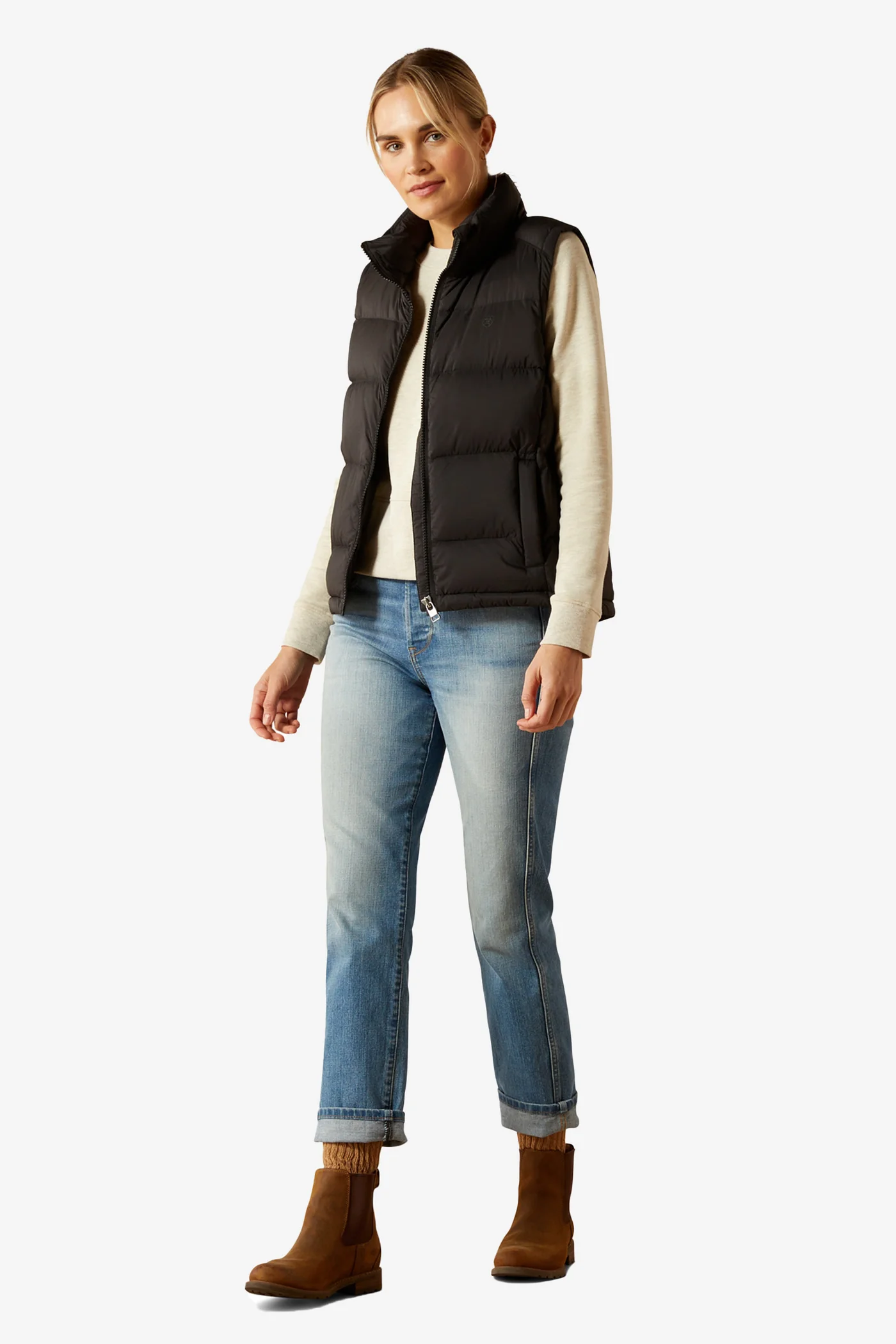 Ariat väst ultrapuff svart dam - 3