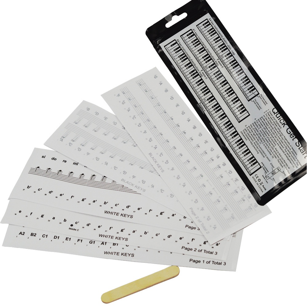 Piano And Keyboard Stickers
