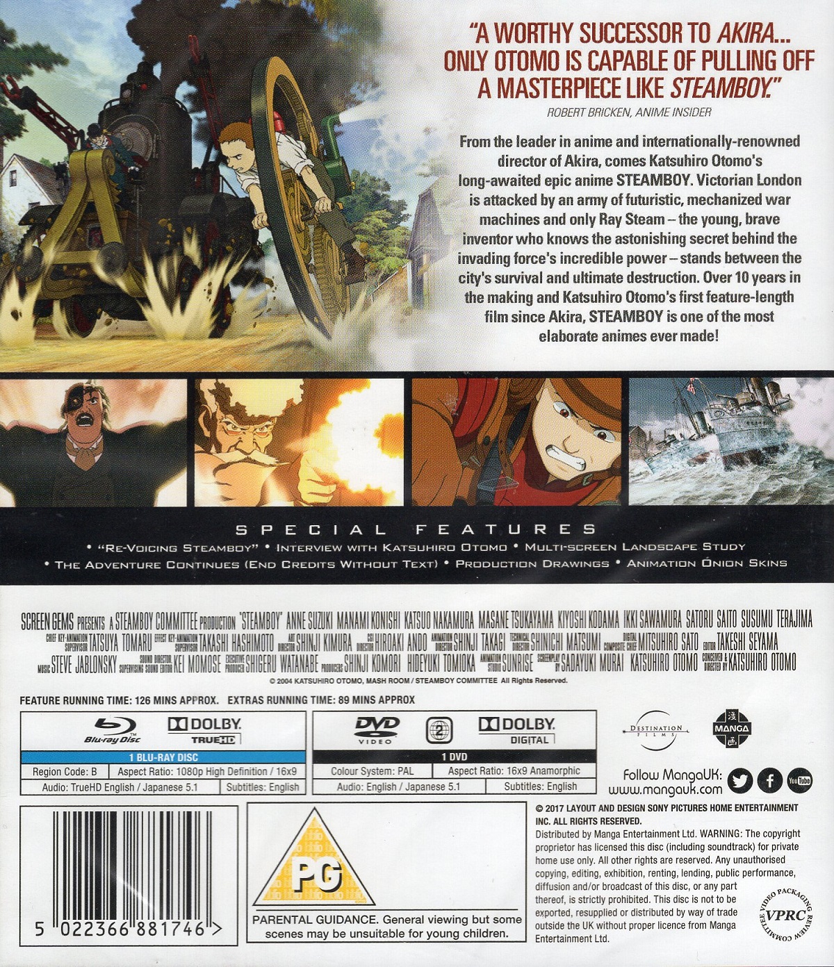 Steamboy (ej svensk text) (Blu-ray + DVD) - 2