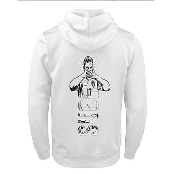 Sverige Hoody Fotbolls-VM 2026 vit