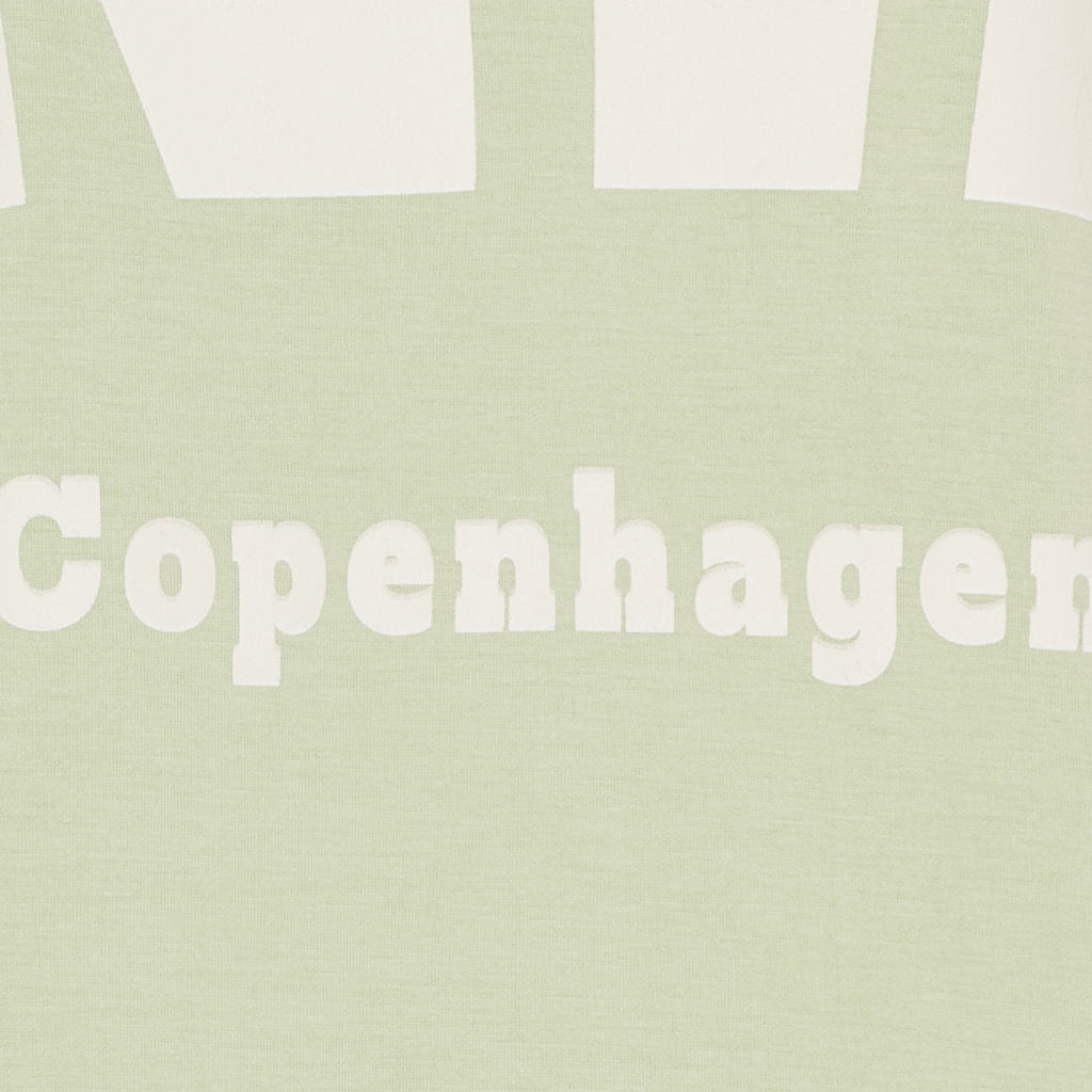 Hibiscus sweatshirt green/offwhite - 3