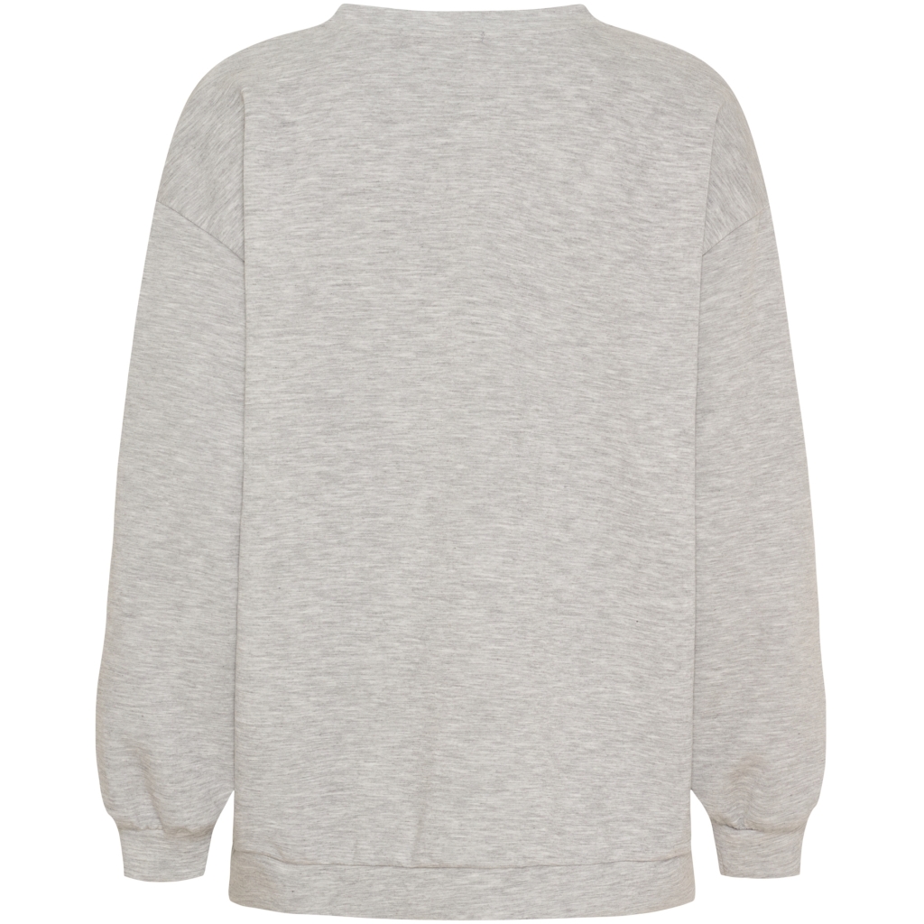 Hibiscus sweatshirt grey/skyblue - 2