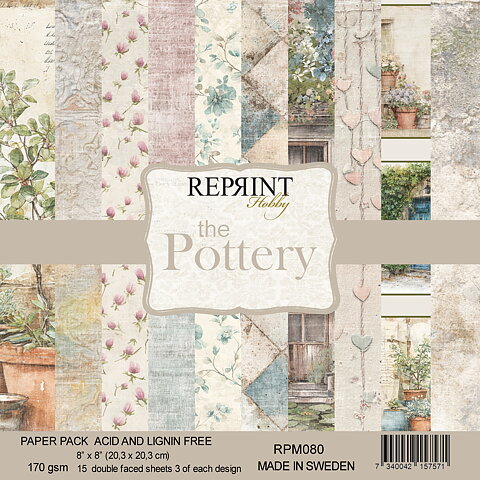 Paperpack Reprint - The Pottery  Collection -  8x8