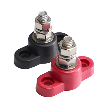 Kopplingsplint M10 12v 1st Röd/Svart