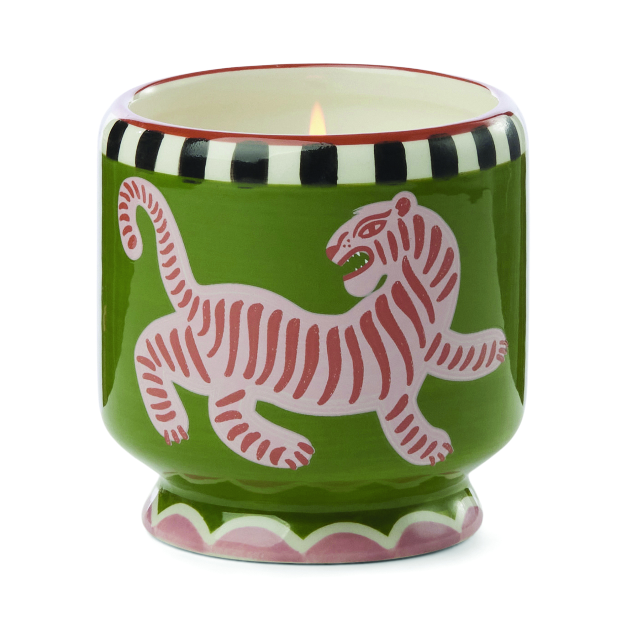 Doftljus tiger black cedar/fig