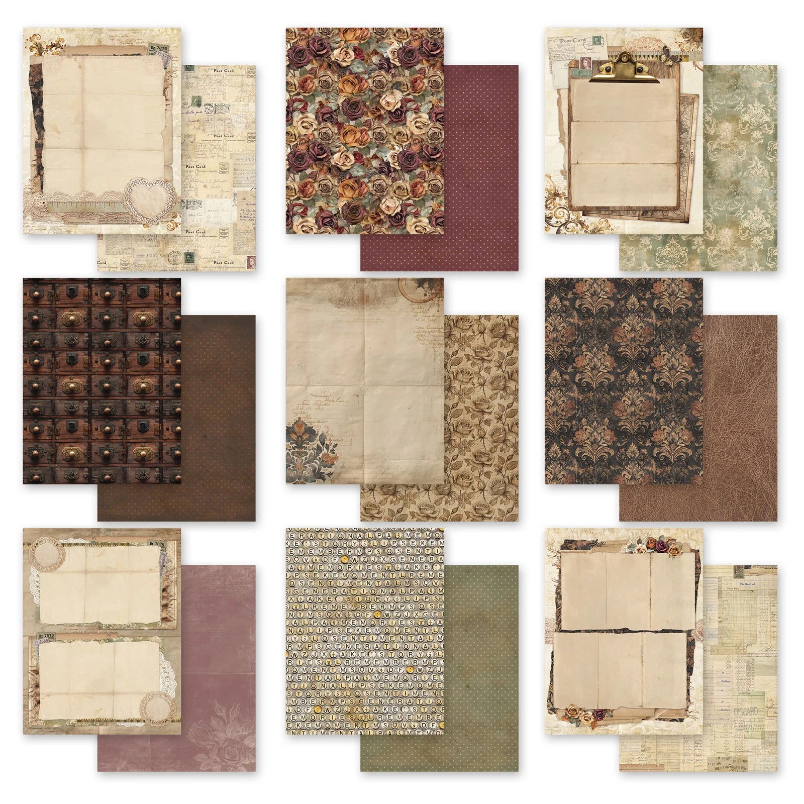 49 And Market - Collection Pack 6x8 - Nostalgic Memories - 2