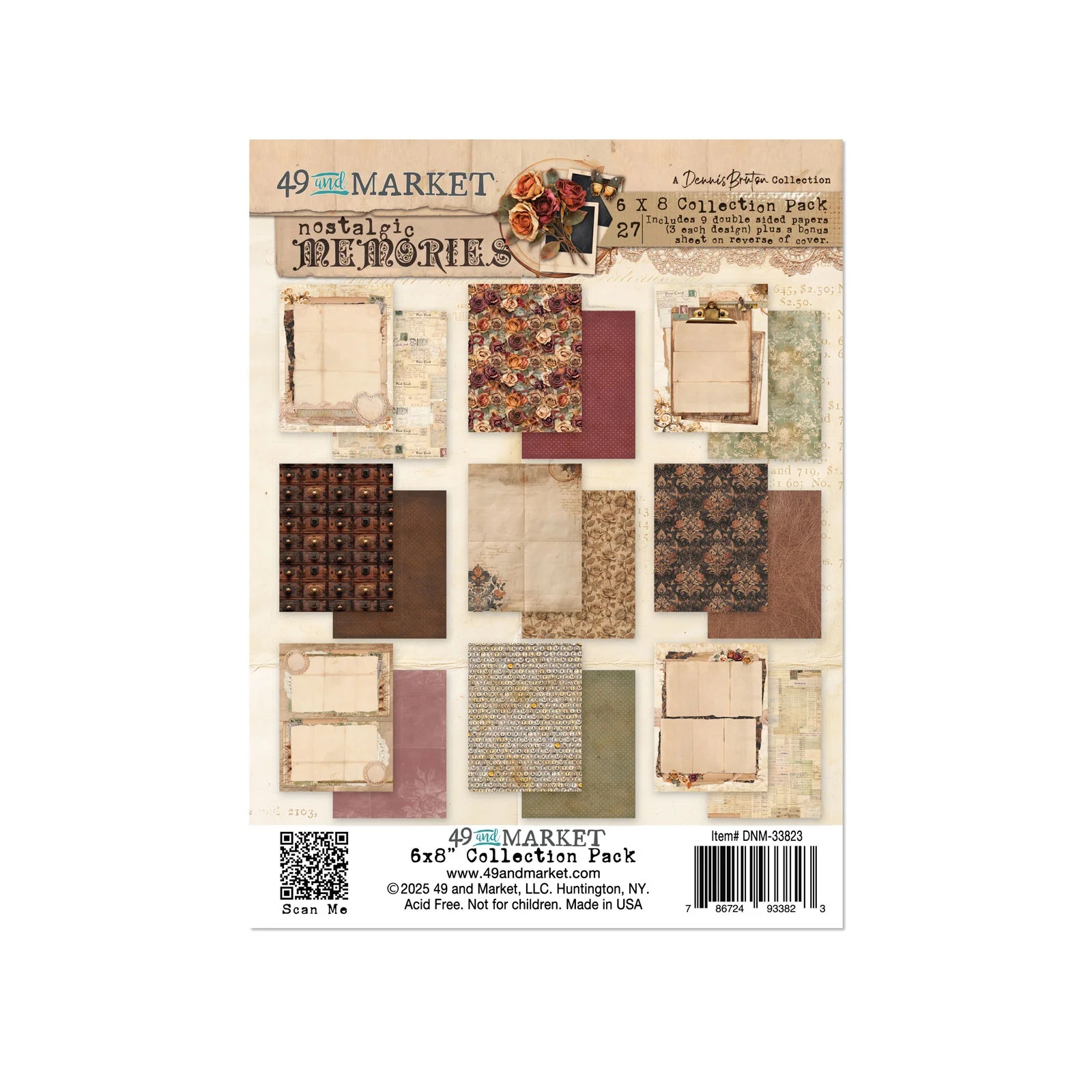 49 And Market - Collection Pack 6x8 - Nostalgic Memories