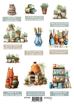 Papper Klippark -  The Pottery -  A4