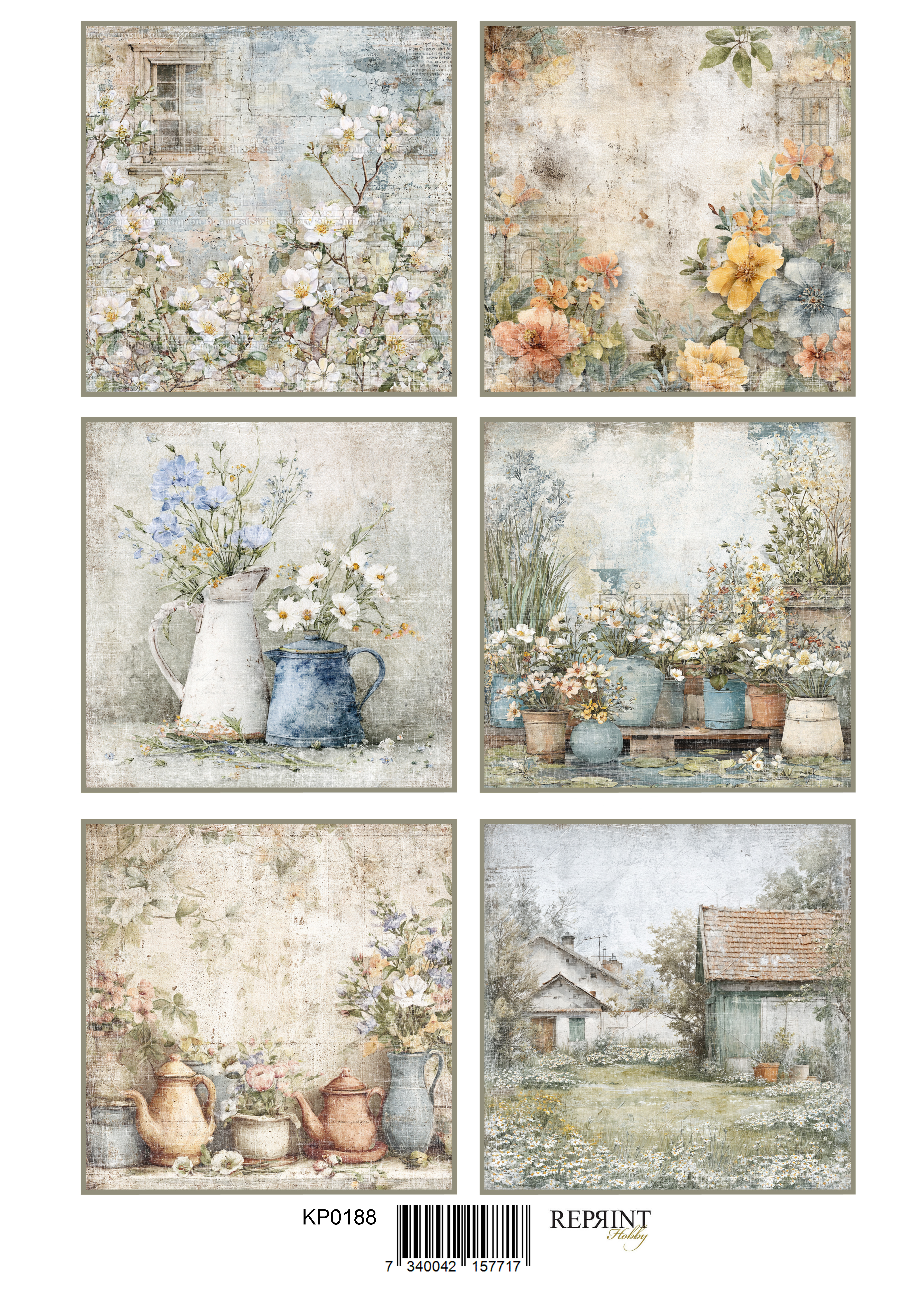 Papper Klippark -  The Potter   Tags -  A4