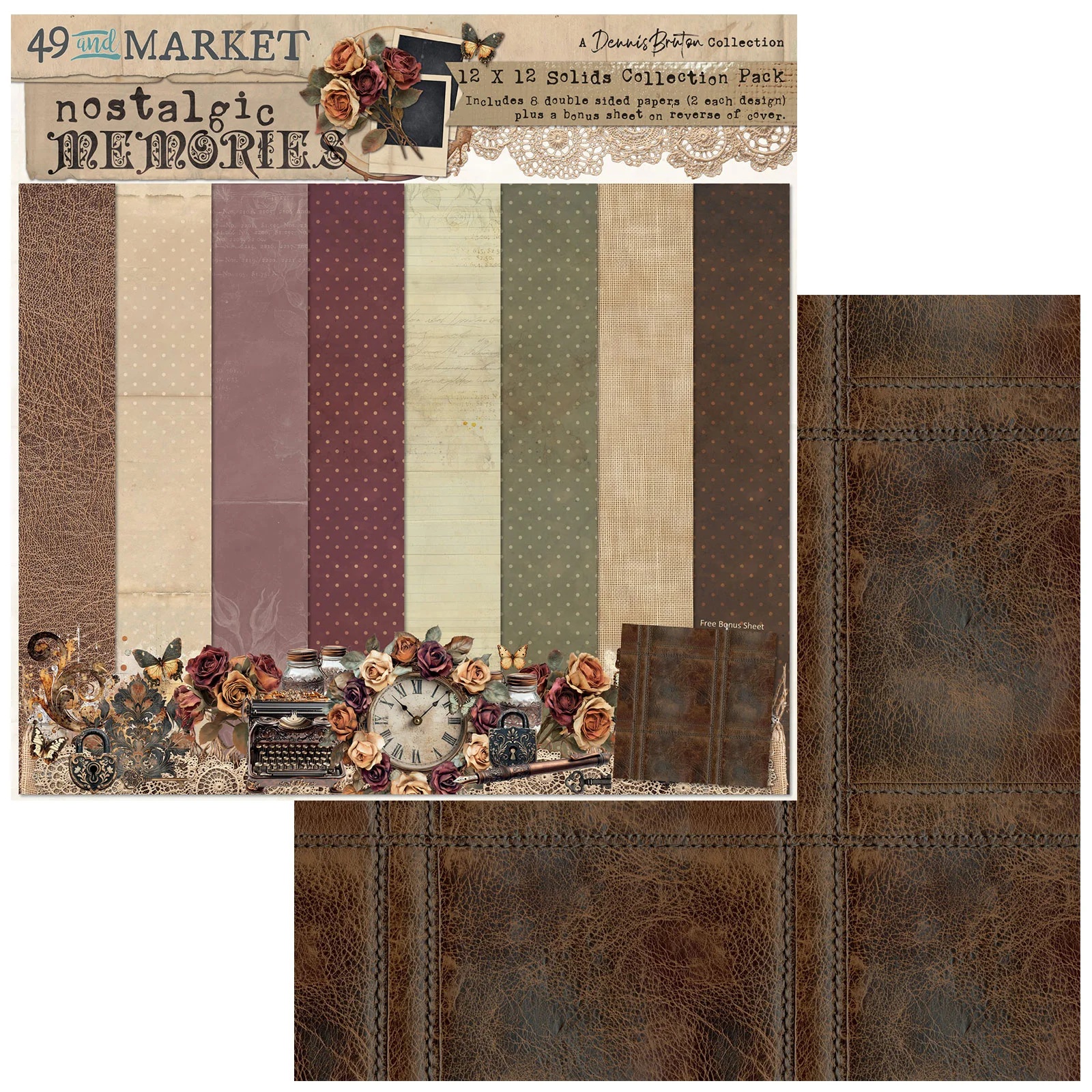 49 And Market - Collection Pack 12x12 - Nostalgic Memories Solids