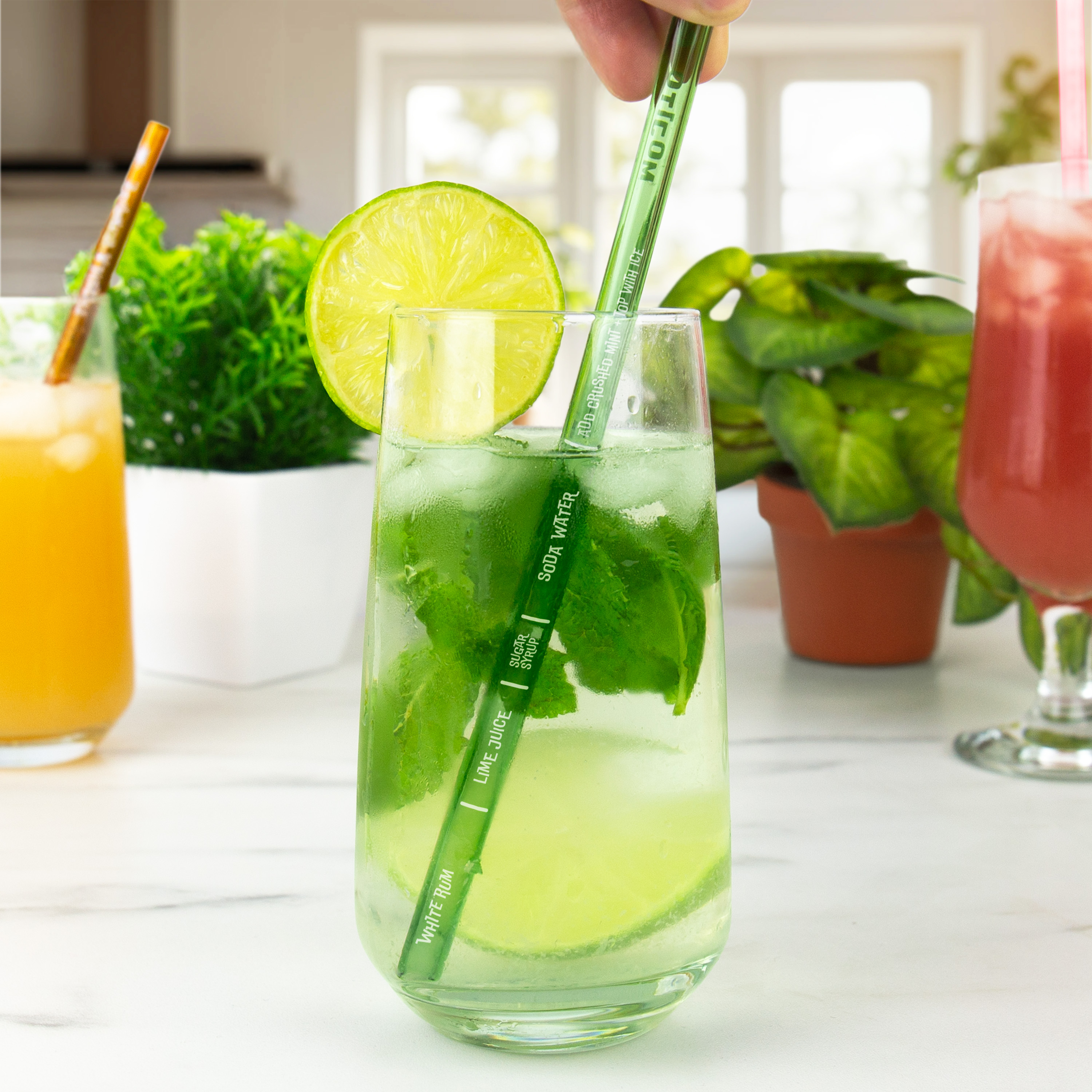Sugrör Cocktail recept set/6 - 3
