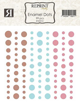 Adhesive Enamel Dots The Pottery Collection
