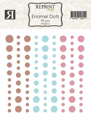 Adhesive Enamel Dots The Pottery Collection
