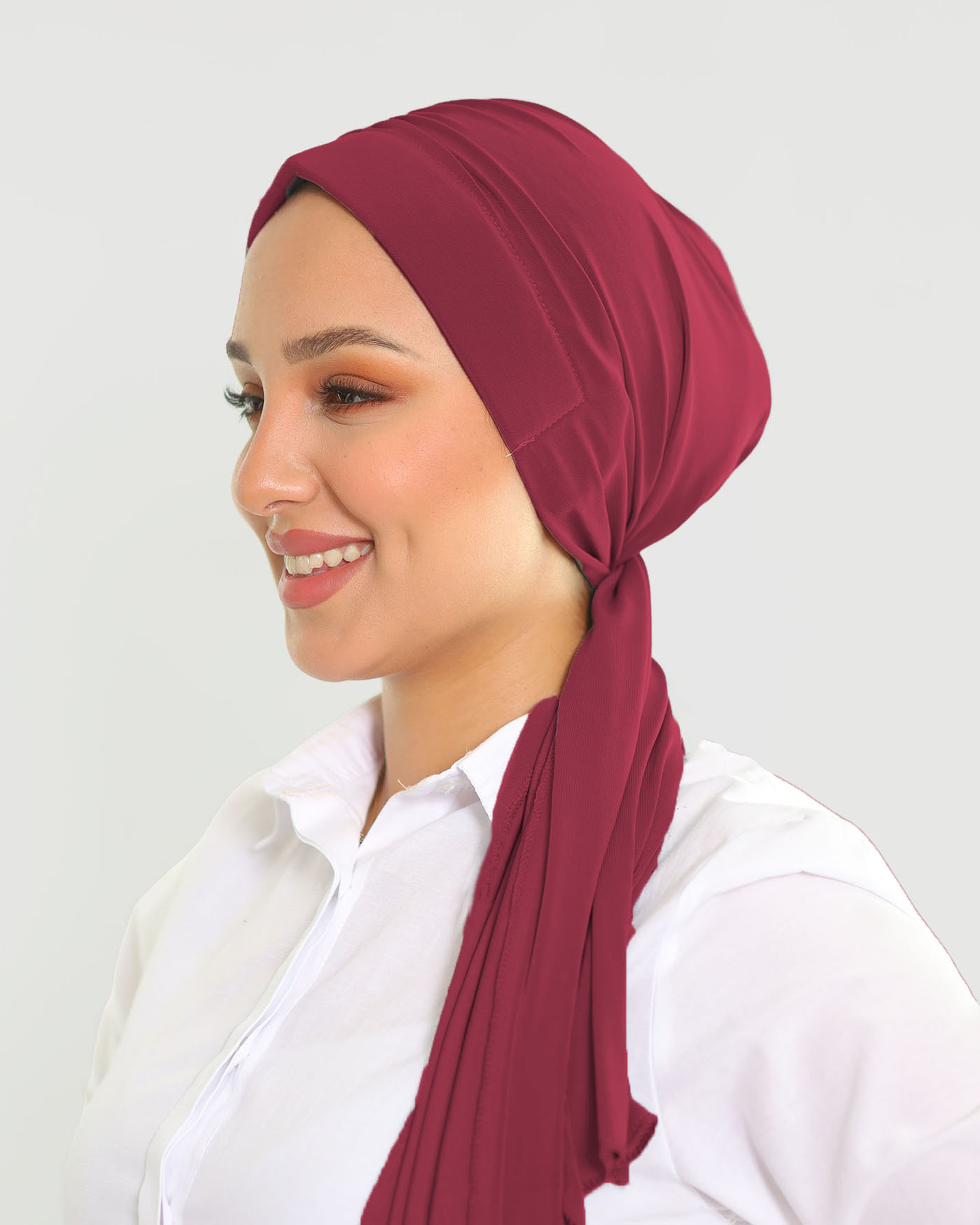Turban - Fay - Maroon - 2