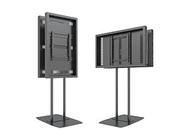 M Pro Series Enclosure 50" Dual Pole Floorbase B2B