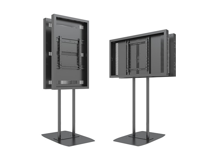 M Pro Series Enclosure 50" Dual Pole Floorbase B2B