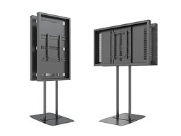 M Pro Series Enclosure 55" Dual Pole Floorbase B2B