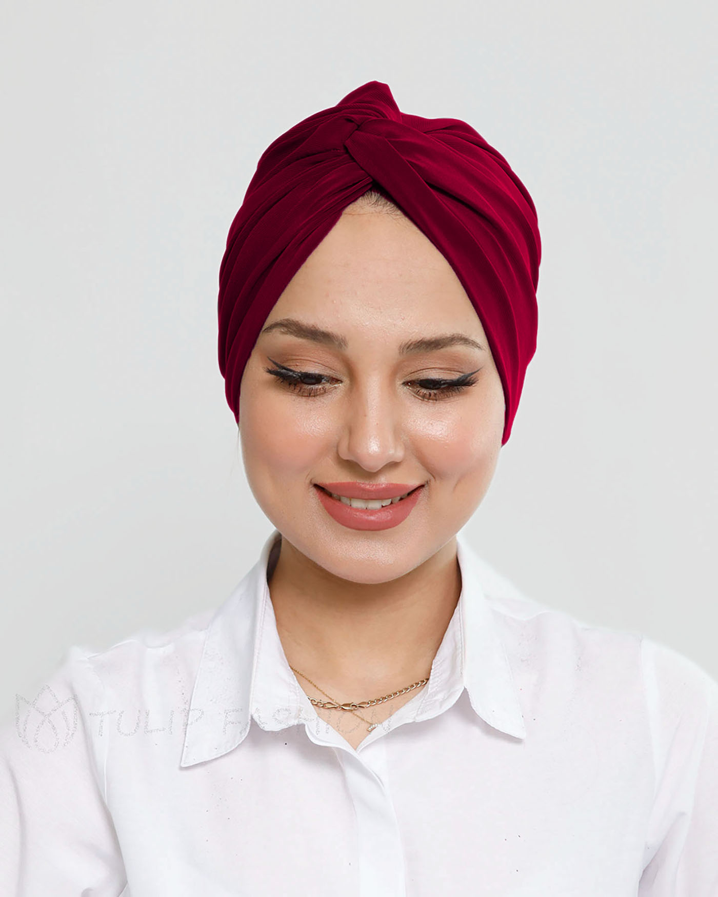 Turban - Olivine - Maroon - 2