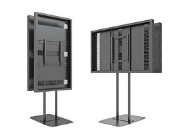 M Pro Series Enclosure 65" Dual Pole Floorbase B2B